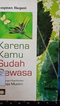 Image of Karena Kamu Sudah Dewasa
