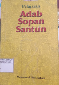 Image of Pelajaran Adab Sopan Santun