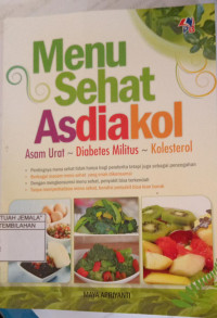 Image of Menu Sehat Asdiakol : Asam Urat-Diabetes Militus-Kolesterol