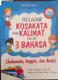 Image of Belajar Kosakata dan Kalimat Dalam 3 Bahasa
