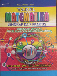Image of Tabel Matematika Lengkap dan Praktis