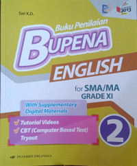 Image of Buku Penilaian Bupena English for SMA/MA Grade XI