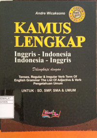 Image of Kamus Lengkap : Inggris-Indonesia, Indonesia - Inggris