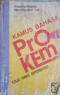 Image of Kamus Bahasa Prokem