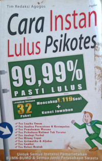 Image of Cara Instan Lulus Psikotes
