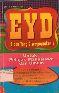 Image of EYD ( ejaan yang disempurnakan )