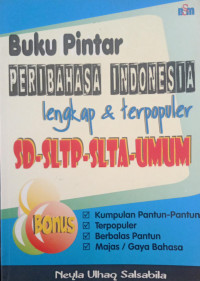 Image of Buku Pintar Peribahsa Indonesia Lengkap & Terpopuler