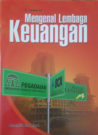 Image of Mengenal Lembaga Keuangan