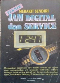Image of Merakit Sendiri Jam Digital & Service